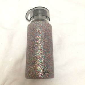 Kate Spade glitter glass water bottle